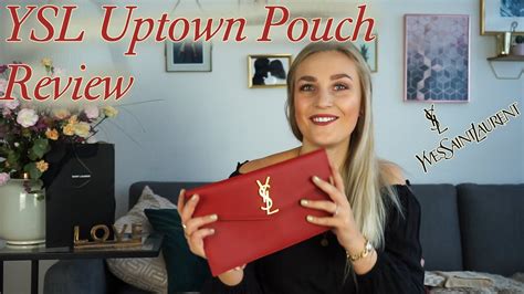 YSL UPTOWN POUCH REVIEW: what fits inside .